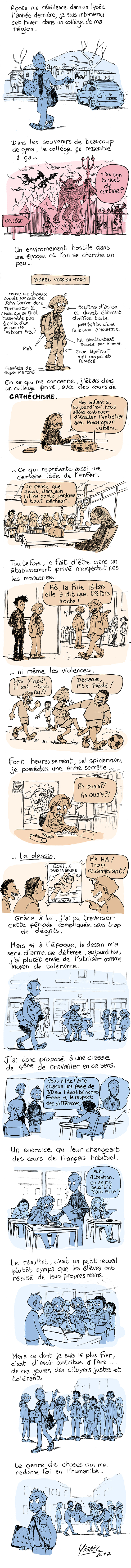 Si vous lisez cette BD &agrave; l'envers, vous invoquerez le grand Satan.