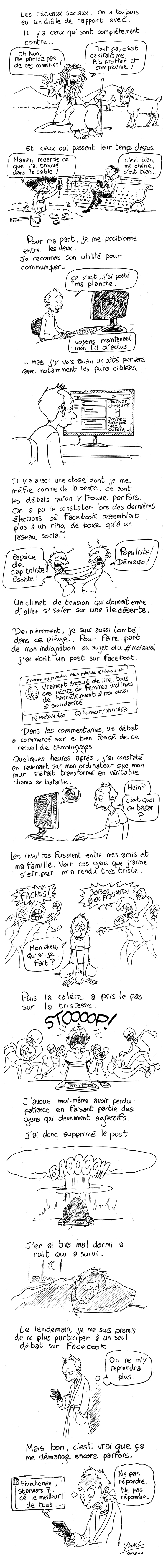 d&eacute;bat facebook